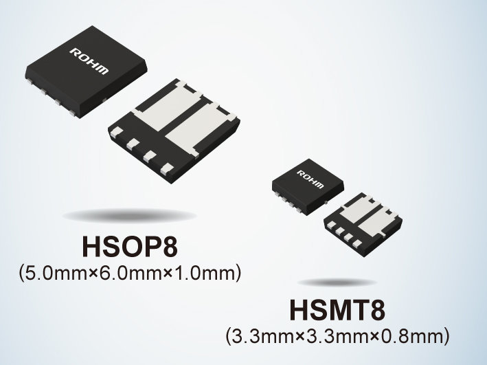 ROHM’s New 5-Model Lineup of Low ON Resistance 100V Dual MOSFETs
